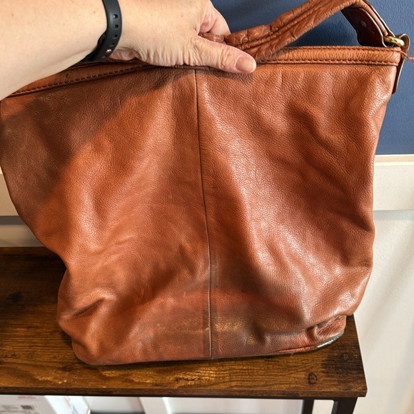 Marc By Marc Jacobs Brown Shoulder Bag brown with gold tone accents with wallet - Picture 4 of 17
